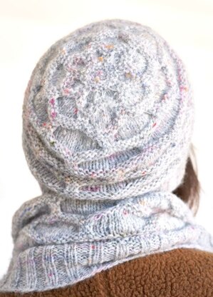 Kingsey Hat & Cowl in Berroco Mochi - Downloadable PDF