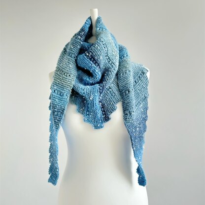 ‘Beach’ Shawl