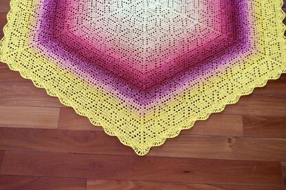 Wildflower Hexagon Blanket