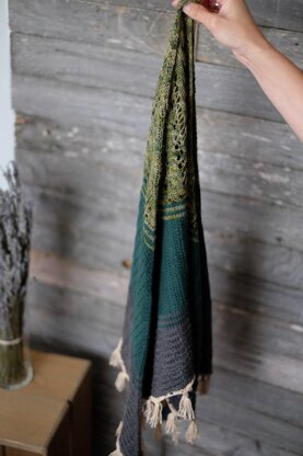 Lamellae Shawl