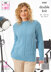 Sweaters in King Cole Merino Blend DK - 6368 - Leaflet