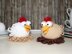 Chicken - Egg Sitter - Egg Cozy - Amigurumi