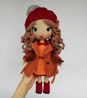 Amigurumi Pattern Doll Crochet for Little Red Riding Hood PDF -  Israel