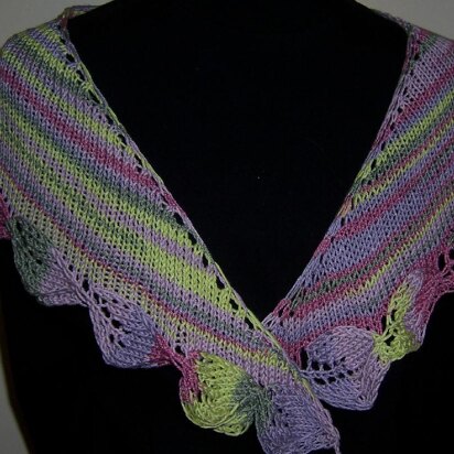 Azalea Leaves Shawl