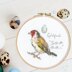 Bothy Threads Little Goldfinch Cross Stitch Kit - 12cm circle