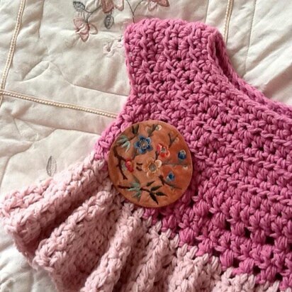 Little Diane Crocheted Dress