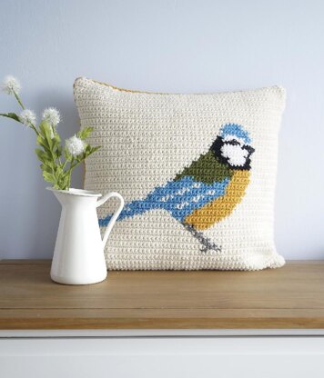 Blue Tit Cushion