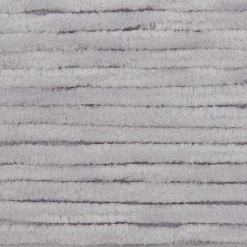 RICO Chenillove Grey (013) chenille yarn - 100g