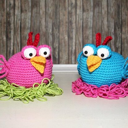 Chicken - Egg Sitter - Egg Cozy - Amigurumi