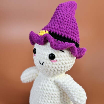 Cute Halloween Ghost Crochet Patern