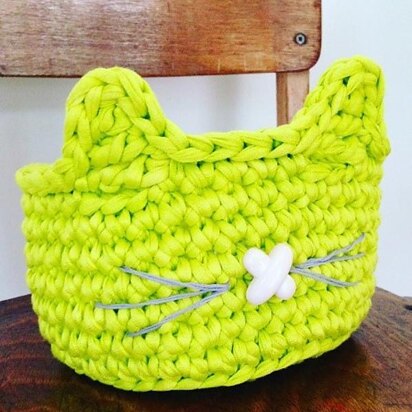 Cat O'Lantern Basket