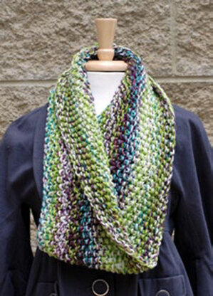 Instant-Gratification Cowl in Classic Elite Yarns Liberty Wool Solids - Downloadable PDF