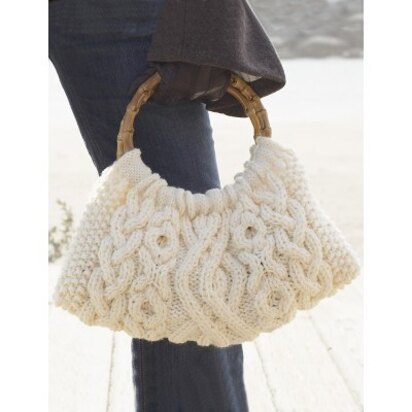 Cabled Bag in Patons Decor