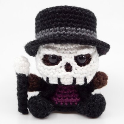 Mini Baron Samedi Crochet Pattern