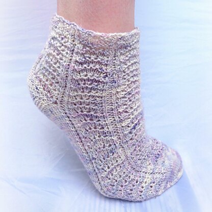 Hydrangea Sock