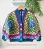 Stained Glass Hexagon Cardigan