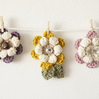 Mother's Day Flower Brooch