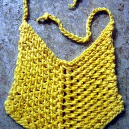 Simple Old Time Baby Bib