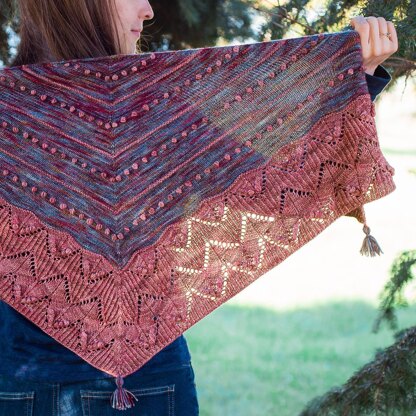 Lily's Valley Shawl