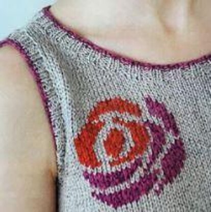 Rose Motif Tunic