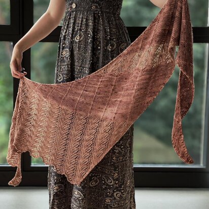 Grainfield Shawl - knitting pattern