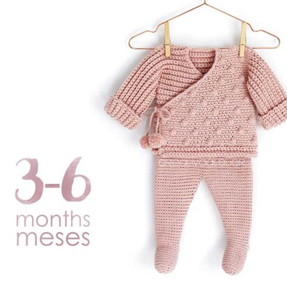 3-6 months - NEO Crochet baby SET