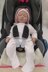 Tri-Cera-Tops Hooded Baby Car Seat Blanket + Dinosaur Toy