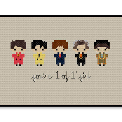 SHINee Bite Size - PDF Cross Stitch Pattern