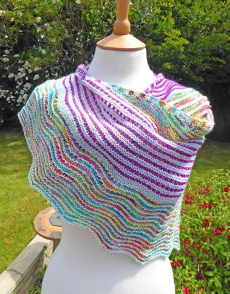 Crescent Steps Shawl KAL