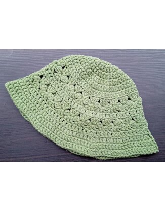 Clovers Bucket Hat Crochet Pattern