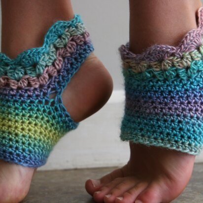 Mermaid yoga socks