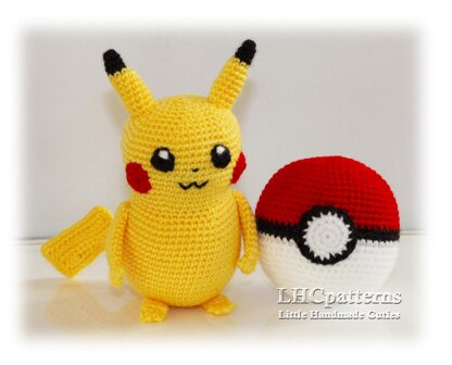 Pikachu Pokemon Crochet Pattern