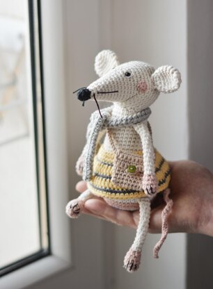 Pepe and Penny the Mice Crochet Pattern