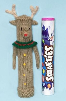 Christmas Rudolph Reindeer Smarties Cover