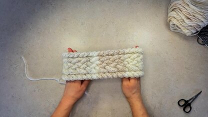 Cozy Cable Headband or Ear Warmer