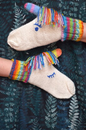 Unicorn mittens