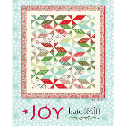 Moda Fabrics Joy Quilt - Downloadable PDF