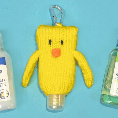 Easter Chick Sanitizer Bottle Cover