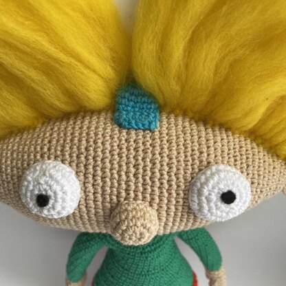 Hey Arnold PDF crochet pattern