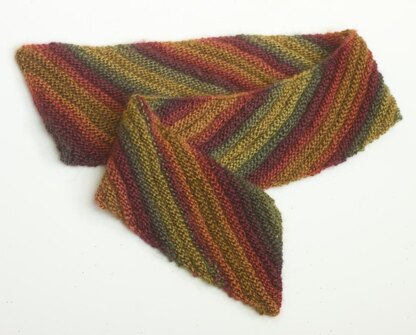 Diagonal Rib Scarf