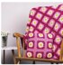 Pink Daisy Blanket and Cushion Pattern