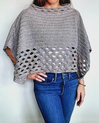 Adult & Girl Shell Poncho