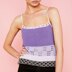 "Carnival Camisole" - Free Top Crochet Pattern For Women in Paintbox Yarns Cotton DK - COT-CRO-WOM-003