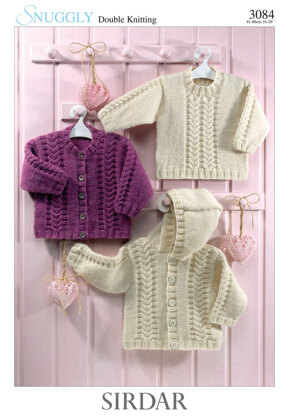Jackets and Sweater in Sirdar Snuggly DK - 3084 - Downloadable PDF