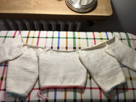 Fairground Fairisle cardigan #4
