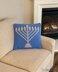 Menorah Bobble Stitch Pillow