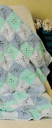 Crochet Throw and Cushion Cover