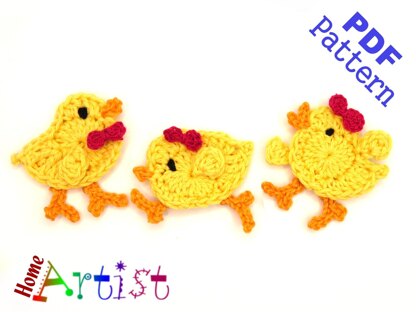 Little Chick 1A Applique