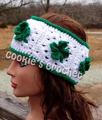 Lucky Shamrock Ear Warmer