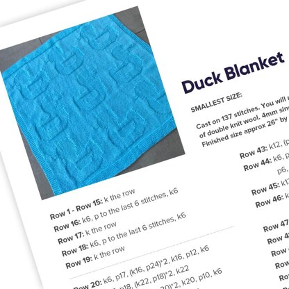 Duck Blanket